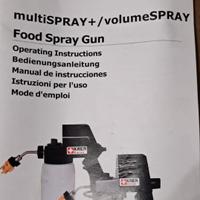 Pistola spruzza cioccolato