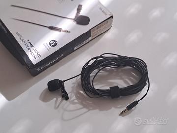Microfono clip intervista Saramonic Sr-Xms2