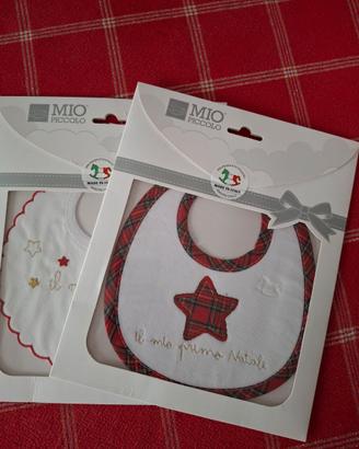 2 bavaglini Natale nuovi
