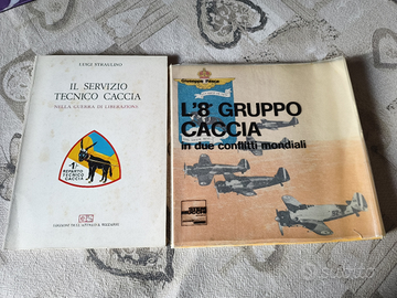 LOTTO 2 LIBRI - CACCIA ITALIANA WWII - OTTIME