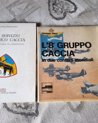 LOTTO 2 LIBRI - CACCIA ITALIANA WWII - OTTIME