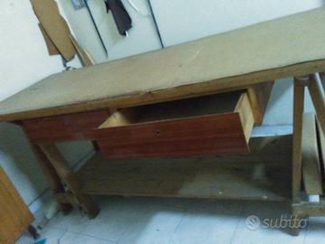 Tavolo espositivo, da  sartoria , tavolo in legno 
