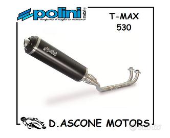 MARMITTA SCARICO AKRAPOVIC COMPLETO PER YAMAHA TMAX 530 2017 - EASY MOTORS SRL