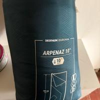Sacco a pelo da campeggio ARPENAZ 10° blu
