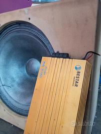 subwoofer con amplificatore 