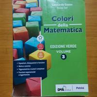 libro di matematica (colori della matematica) 