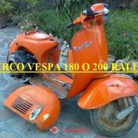 c.erco vespa 180 Rally da restauro 