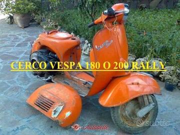c.erco vespa 180 Rally da restauro 