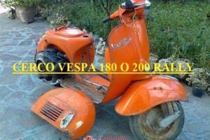 c.erco vespa 180 Rally da restauro 