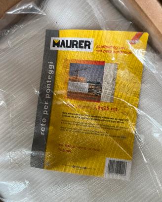 Rete da ponteggio maurer