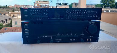 Ampli LUXMAN LV 112 +Equalizzatore grafico G111