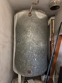 Cisterna in acciaio zincata