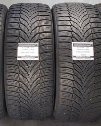 4 PNEUMATICI USATI 225/45R18 95V W GUARD SP2 NEXEN