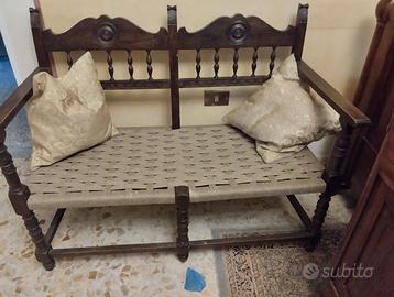 Salottino in Stile Rinascimentale - in legno e mid