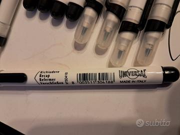 60 pennarelli x lavagna cancellabile  scolastici 