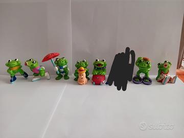 Le simpatiche ranoplà Kinder 1993 7pz