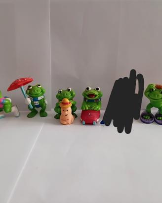 Le simpatiche ranoplà Kinder 1993 7pz