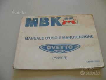 Uso e manutenzione scooter MBK