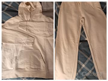 oviesse tuta felpa e pantalone in cotone