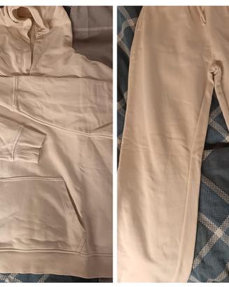 oviesse tuta felpa e pantalone in cotone