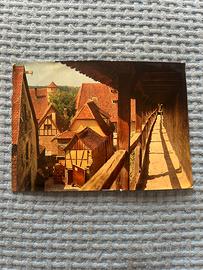 Antica cartolina di Rothenburg ob der Tauber