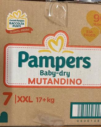 Pampers baby dry 7-XXL