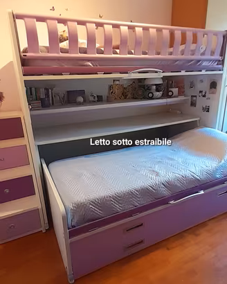 Struttura letto a castello Moretti Compact