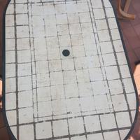 Tavolo giardino ovale