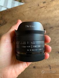 7Artisans 7.5mm F2.8 Fiseye Sony E-mount APS-C nuo