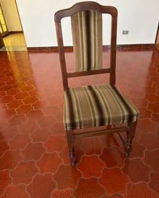 Sedie in legno da soggiorno