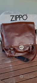 Borsa in pelle ZIPPO