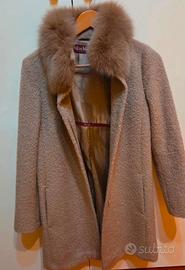 cappotto Max Mara vintage  con collo in vera  38
