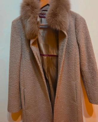 cappotto Max Mara vintage  con collo in vera  38