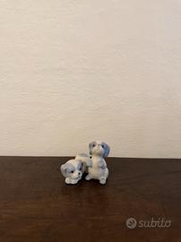 Coppia cagnolini porcellana Made in Japan