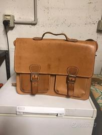 Borsa/Cartella in cuoio. Original Ruitertassen