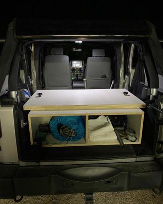 Struttura letto + box universale