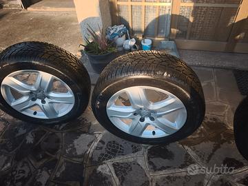 cerchi gomme audi 235/55/18 100h m+s