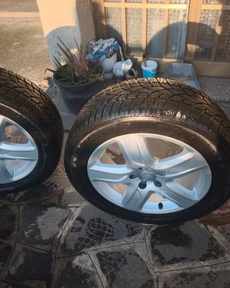 cerchi gomme audi 235/55/18 100h m+s