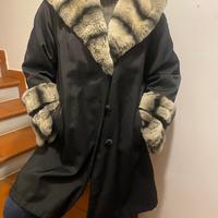 Giacca donna con inserri in pelliccia