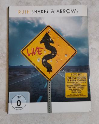 DVD Live Rush, Snakes and Arrows 