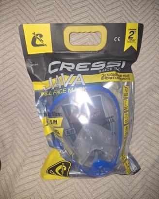 Maschera integrale per snorkeling  CRESSI