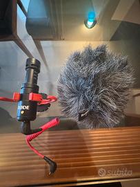 Microfono Rode da fotocamera