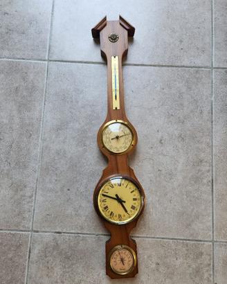 Orologio-termometro-barometro-igrometro da parete