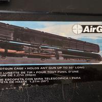 custodia per fucile con ottica