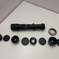 Obiettivi vari attacco a vite fish-eye converter