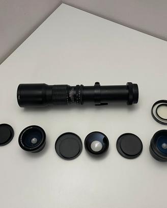 Obiettivi vari attacco a vite fish-eye converter
