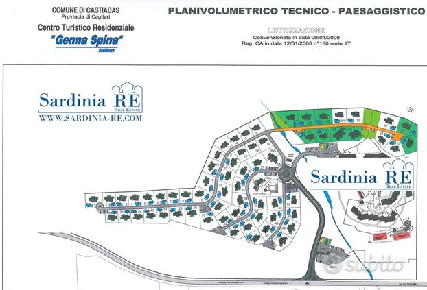 Terreno edificabile 632mq per villa unifamiliare