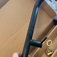 Miscelatore due vie nero da cucina