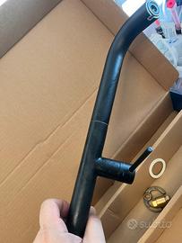 Miscelatore due vie nero da cucina