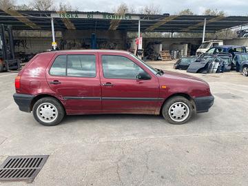 RICAMBI AUTO VOLKSWAGEN GOLF 3 SERIE 1995